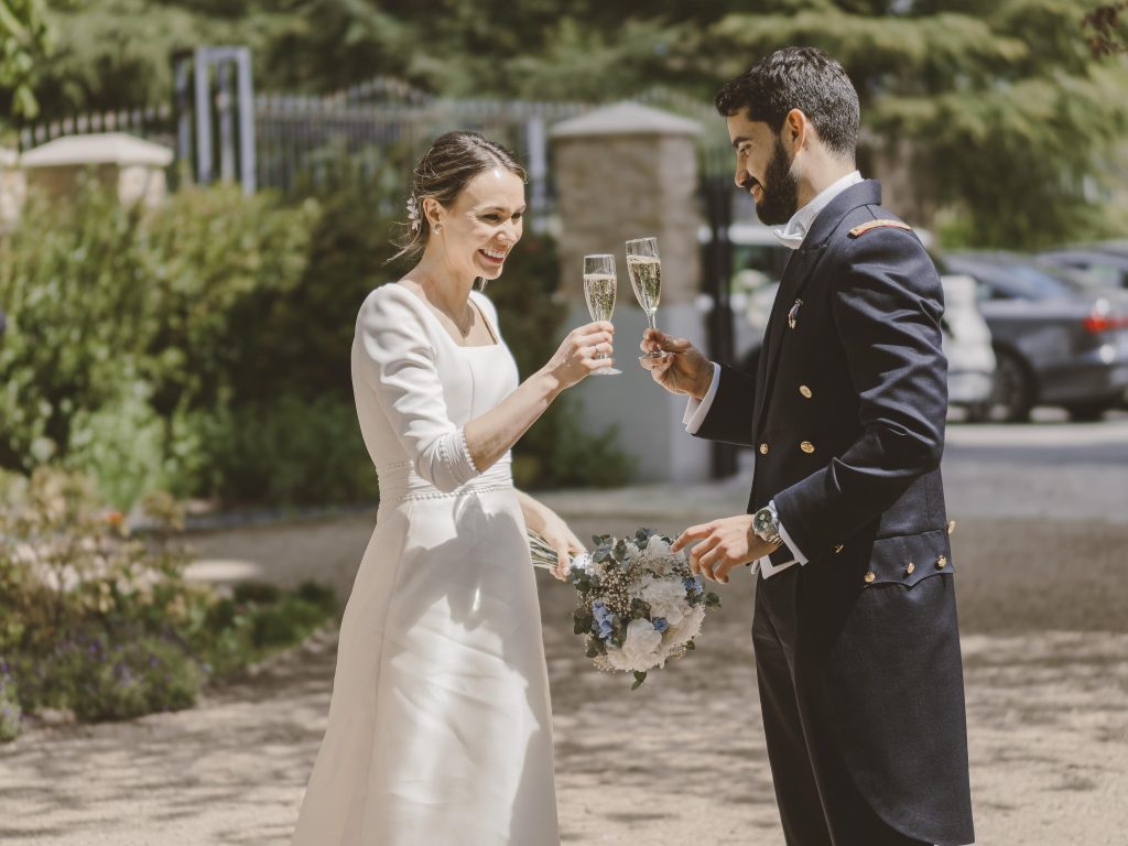 Boda Iglesia de Nuestra Señora del Carmen (Carmelitas Descalzos) + FINCA LOS JAZMINES by Cándido y Alcazar de SEGOVIA